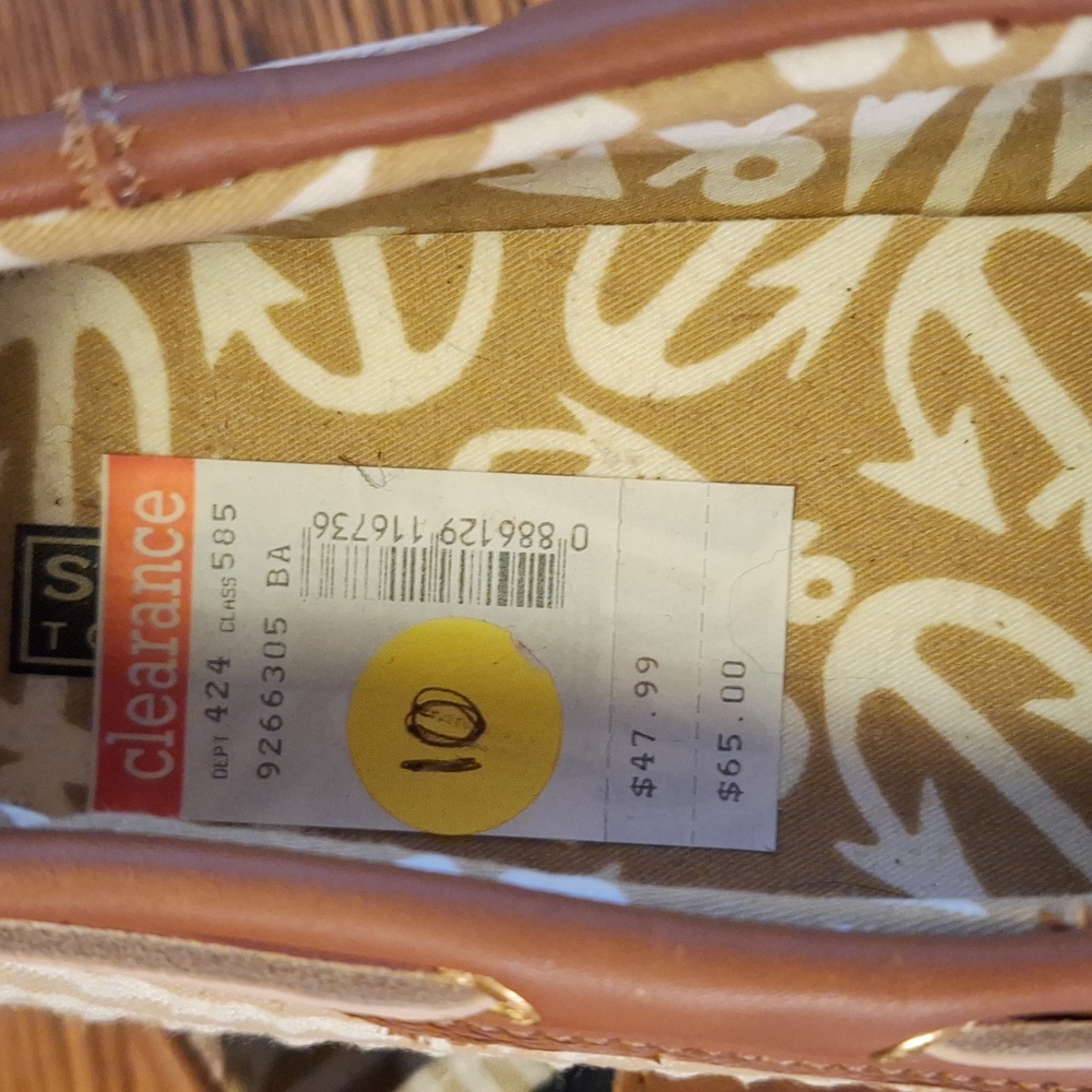NWT Sz 10 Sperry Top-Sider Shoes - Picture 5 of 9
